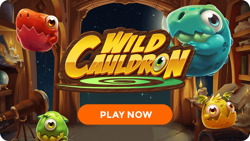 wild couldron slot signup