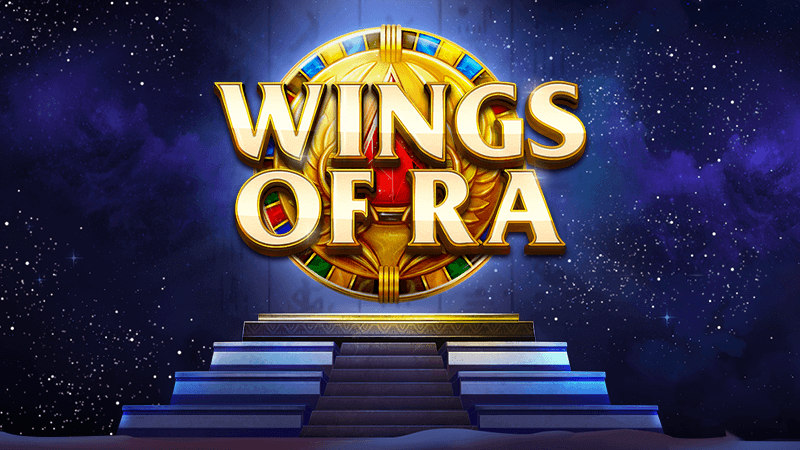 wings of ra slot logo