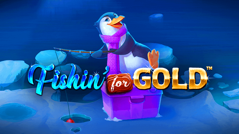fishin for gold slot logo