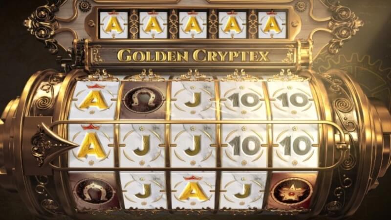 golden cryptex slot gameplay