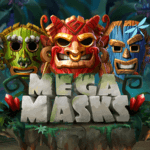 mega masks slot logo