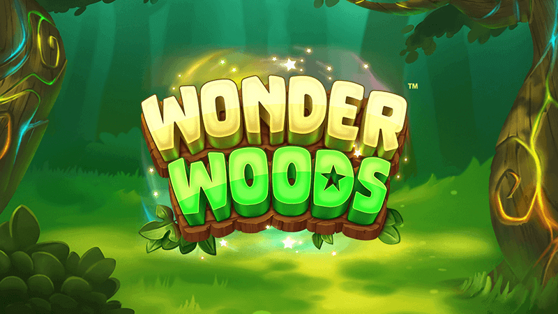 wonder woods slot logo