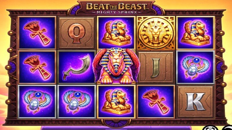 beat the beast mighty sphinx slot gameplay