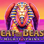 beat the beast mighty sphinx slot logo