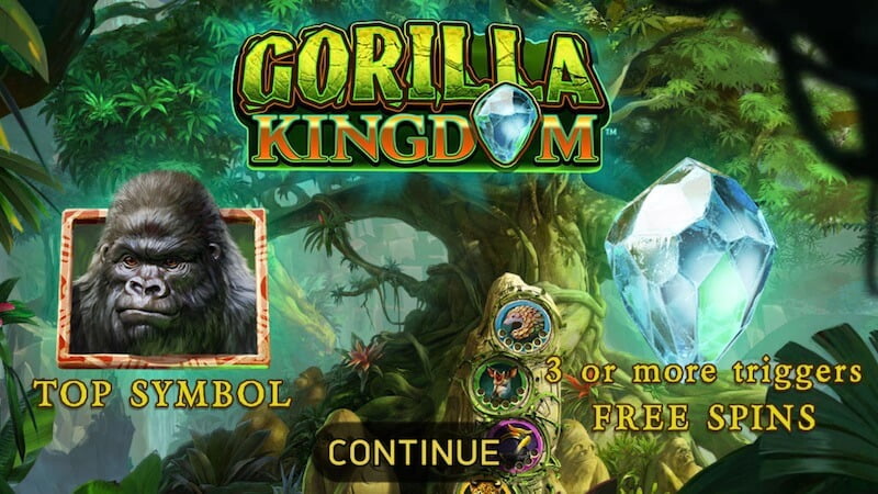 gorilla kingdom slot rules