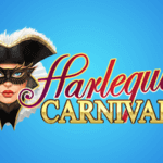 harlequin carnival slot logo