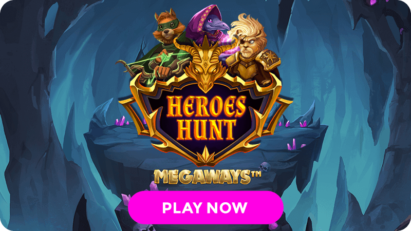 heroes hunt megaways slot signup
