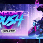 neon rush splitz slot logo