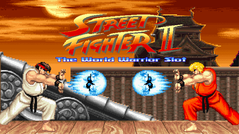 street fighter 2 slot logo