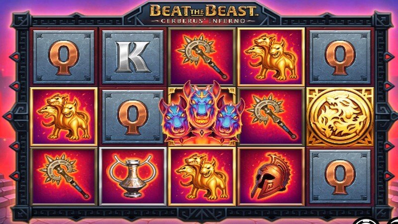 Beat the Beast Cerberus inferno slot gameplay