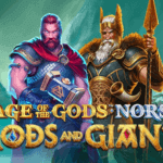 gods and giants slot logo