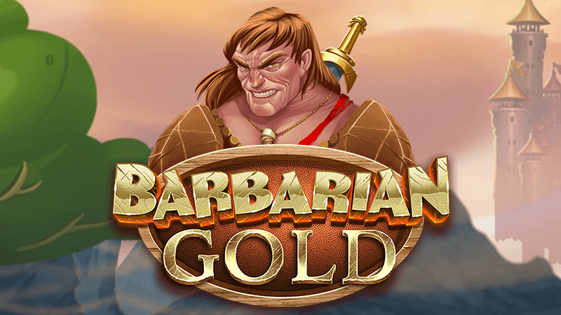 barbarian gold slot logo