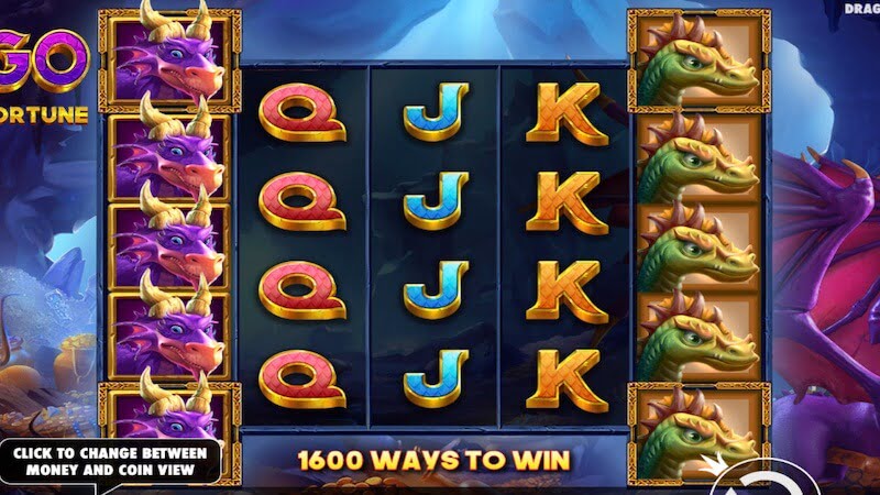 drago jewels of fortune slot gameplay