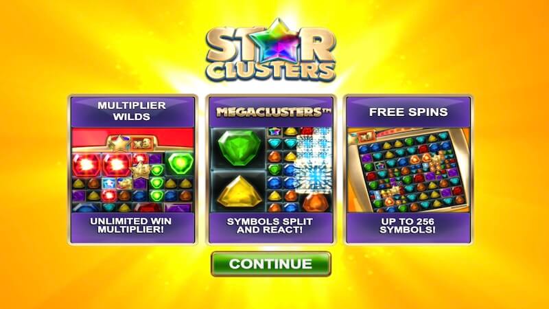 star clusters megacluster slot rules
