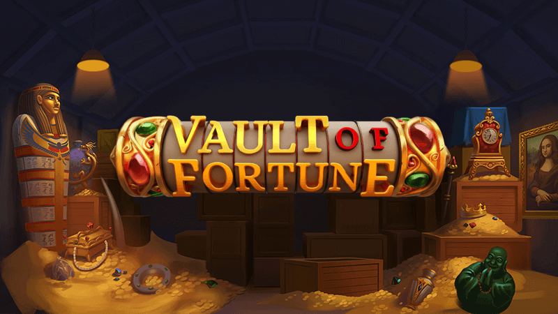 vault of fortune slot logo