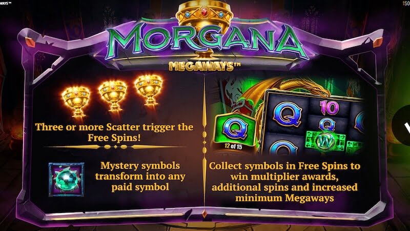 morgana megaways slot gameplay