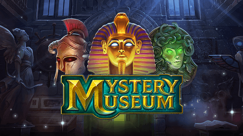 mystery museum slot logo