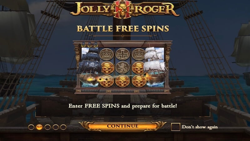 jolly roger 2 slot rules