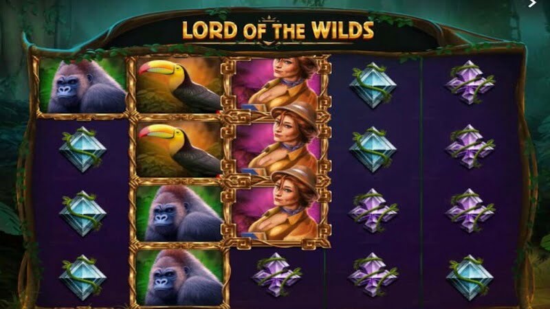 lord of the wilds slot gameplay