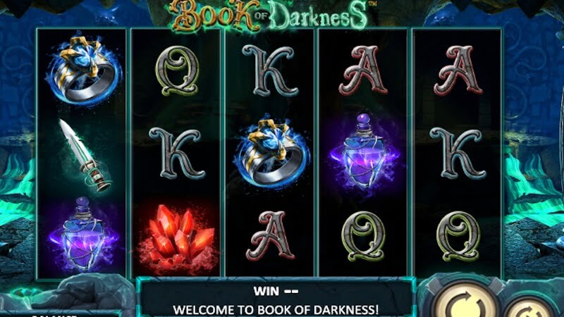book of darkness slot gameplay