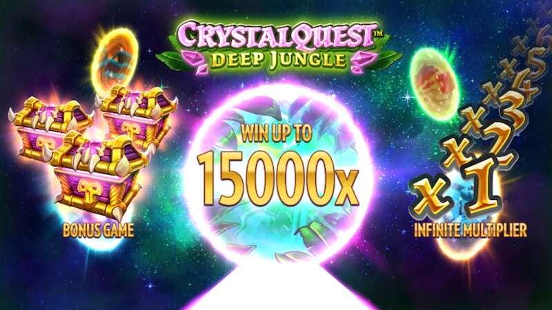 crystal quest deep jungle slot rules