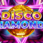 disco diamonds slot logo