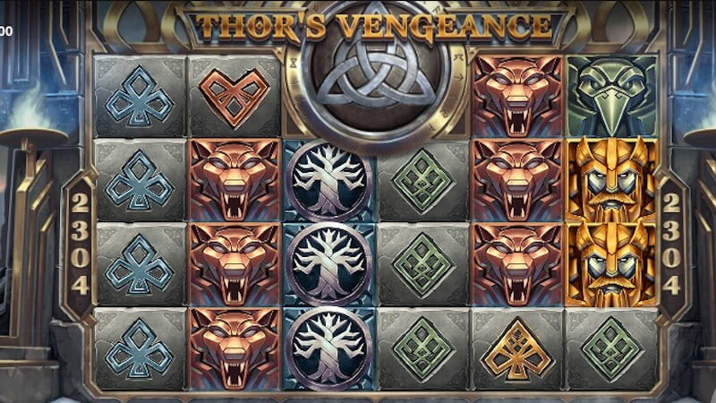thors vengeance slot gameplay