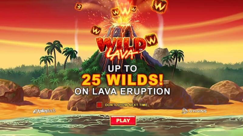 wild lava slot rules