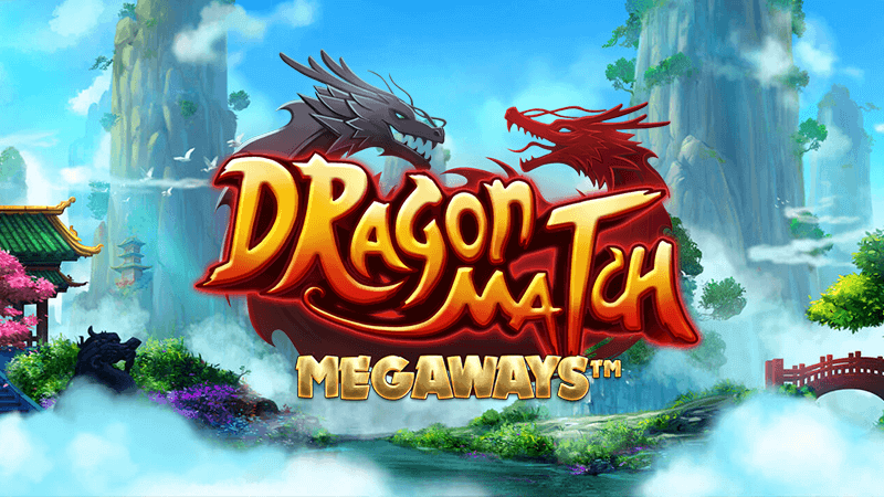 dragon match slot logo