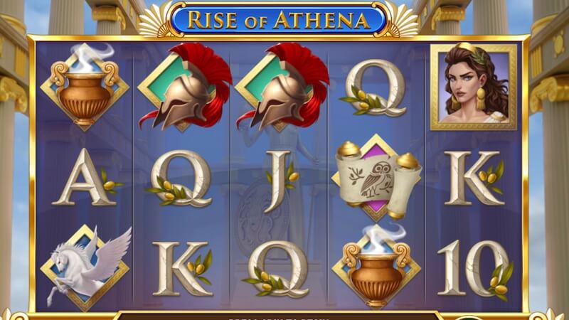 rise of athena slot gameplay