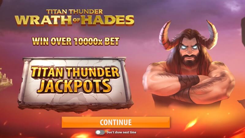titan thunder slot rules