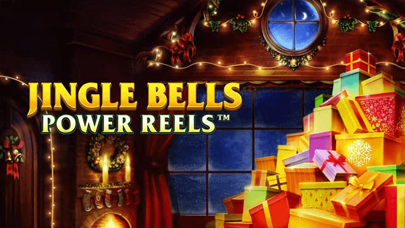 jingle bells power reels slot logo