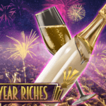new year riches slot logo