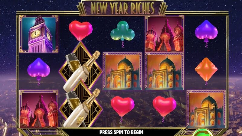 new year riches slot rules