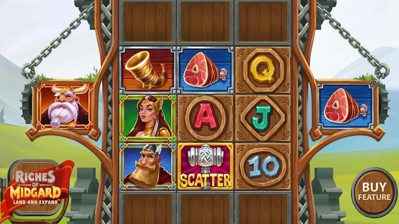 riches of midgard slot gameplay