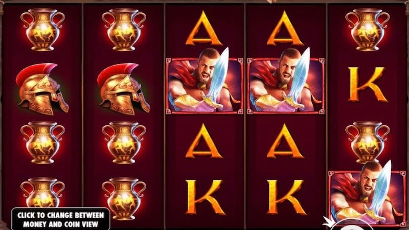 xspartan king slot gameplay