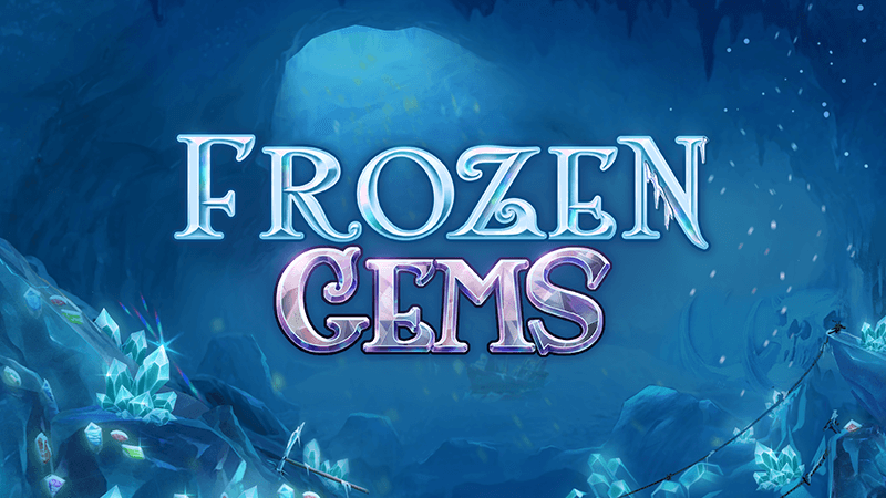 frozen gems slot logo