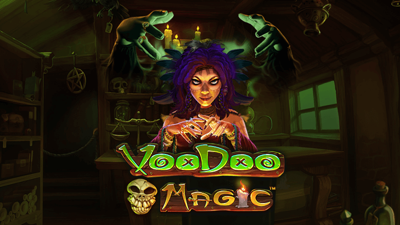 voodoo magic slot logo
