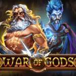 war of gods slot logo