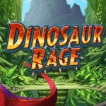 dinosaur rage slot logo