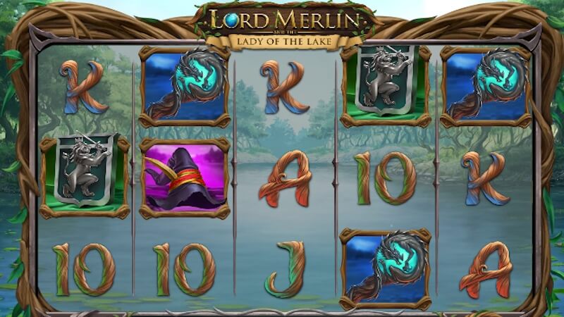 lord merlin slot gameplay