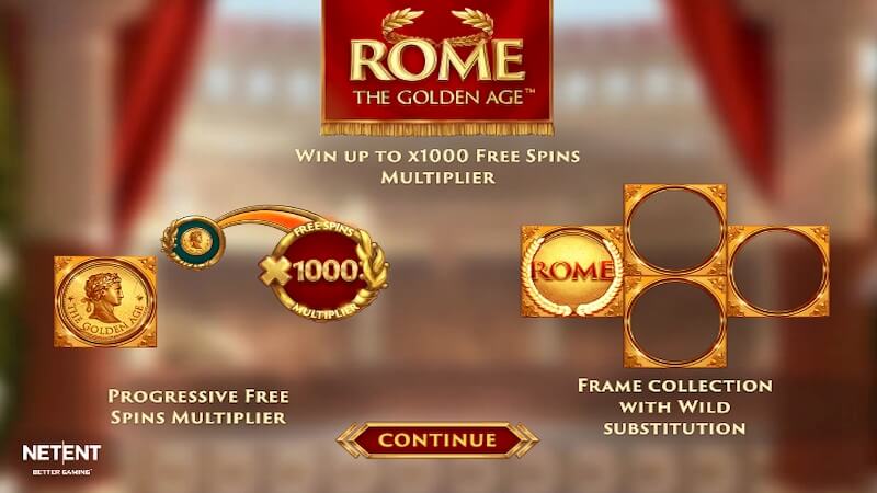 rome the golden age slot rules
