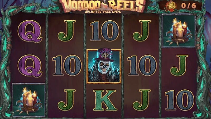 voodoo reels slot gameplay