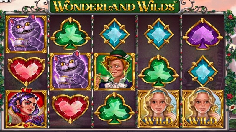 wonderland wilds slot gameplay