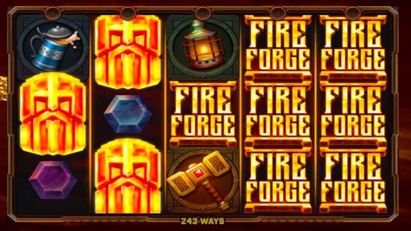 fire forge slot gameplay