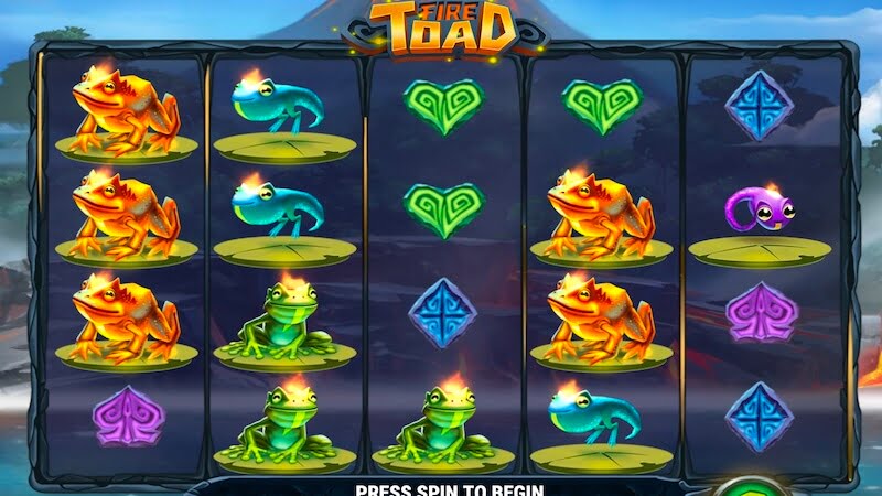 fire toad slot gameplay