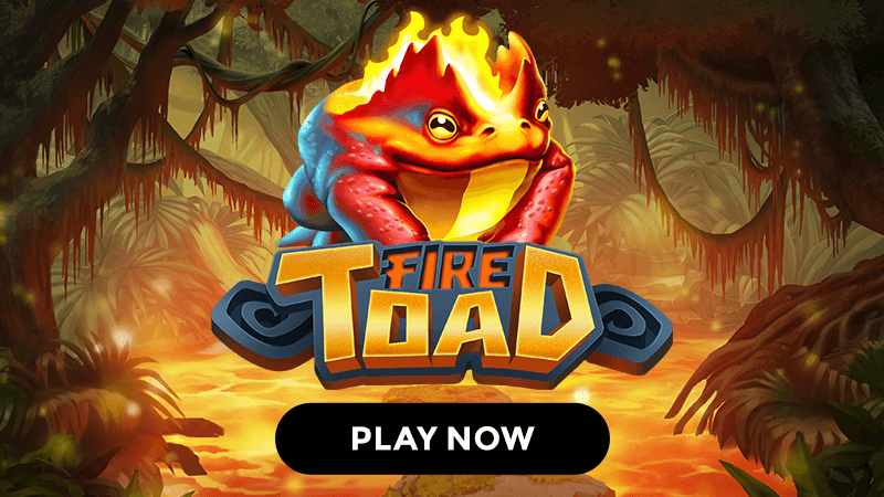 fire toad slot signup