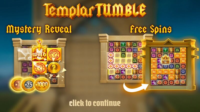 templar tumble slot rules