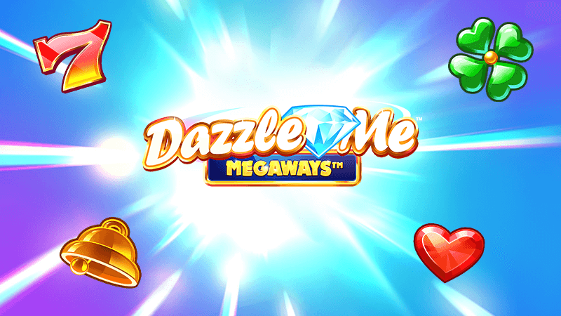 dazzle me megaways slot logo