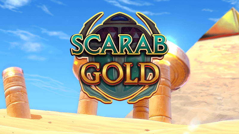 scarab gold slot logo